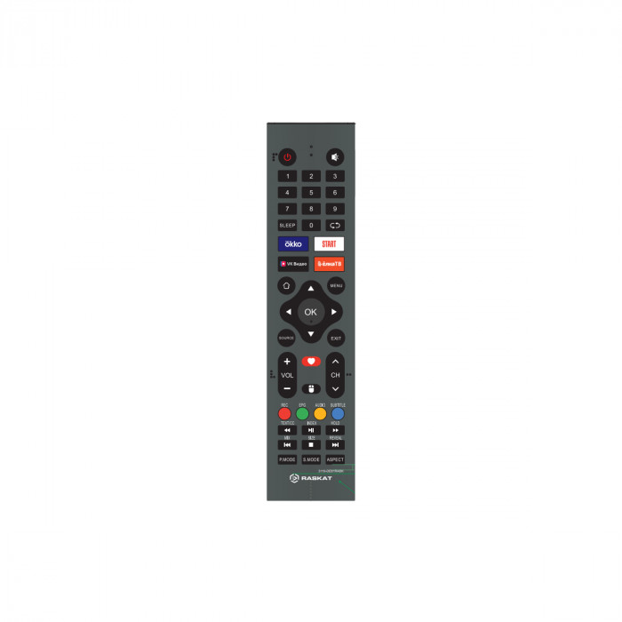 32' Телевизор LED RASKAT 32H1200B /HD/WildRed/1+8 Гб/