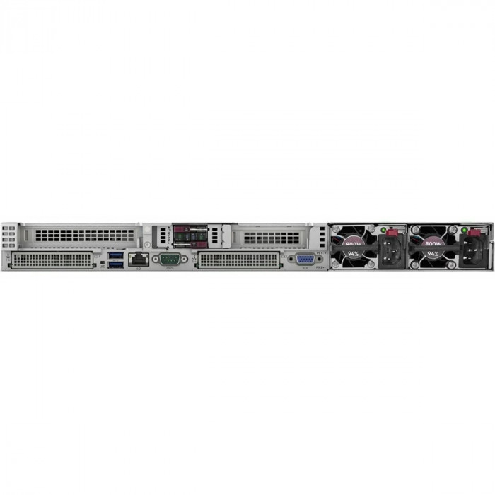 Платформа системного блока с ЦПУ HPE ProLiant DL360 Gen11 8SFF/ Intel Xeon-Silver 4510x2/32GBx2 / MR408i-o Gen11 x8 Lanes 4GB Cache OCP SPDM Storage Controller/ 96W Smart Storage Lithium-ion Battery/Intel I350-T4 Ethernet 1Gb 4-port BASE-T OCP3 Adapter/ i