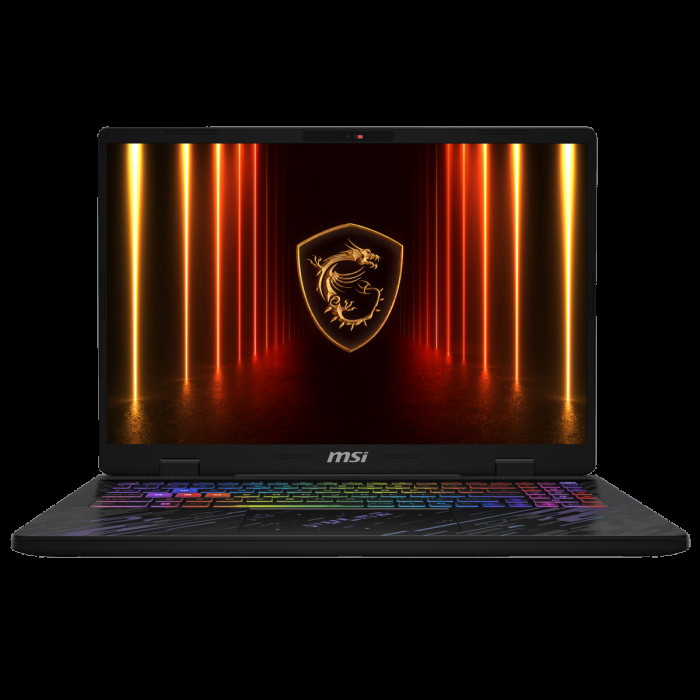 Ноутбук MSI Pulse A16 AI+ C3HWGKG-030XRU AMD Ryzen AI 7 350/32Gb (2*16 D5)/SSD1Tb/RTX5070 8Gb (115W)/16'/IPS/WQXGA/2560x1600/240Hz/NoOS/RJ-45/Black/2.5kg