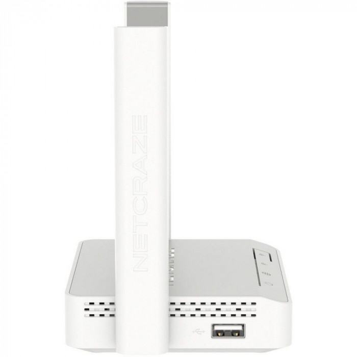 Маршрутизатор NETCRAZE Carrier NC-1721 Интернет-центр с Mesh Wi-Fi 5 AC1200, 3-портовым  Smart-коммутатором и портом USB