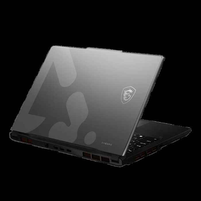 Ноутбук MSI Cyborg 15 Max C2WG-227XRU Intel Core 7 240H/16Gb (2*8 D5)/SSD512Gb/RTX5070 8Gb (100W)/15.6'/IPS/FHD/1920x1080/144Hz/NoOS/RJ-45/Grey/1.95kg