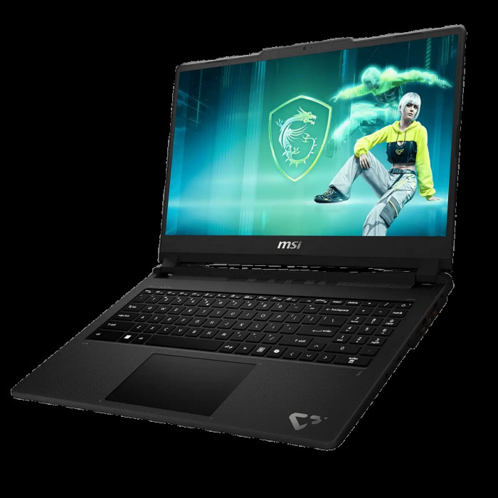 Ноутбук MSI Cyborg 15 Max C2WG-227XRU Intel Core 7 240H/16Gb (2*8 D5)/SSD512Gb/RTX5070 8Gb (100W)/15.6'/IPS/FHD/1920x1080/144Hz/NoOS/RJ-45/Grey/1.95kg