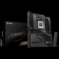 Материнская плата AORUS B850 AORUS STEALTH B850, AM5, 4*DDR5, 2*PCIEx16, 4*M.2, 2*TypeC, 2*USB3.2Gen2, 6*USB3.2Gen1, 8*USB2.0, 2*SATA3.0, 5G, HDMI, ATX, RTL