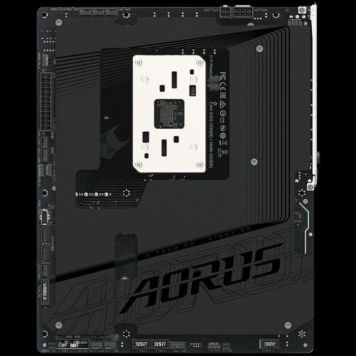 Материнская плата AORUS B850 AORUS STEALTH B850, AM5, 4*DDR5, 2*PCIEx16, 4*M.2, 2*TypeC, 2*USB3.2Gen2, 6*USB3.2Gen1, 8*USB2.0, 2*SATA3.0, 5G, HDMI, ATX, RTL