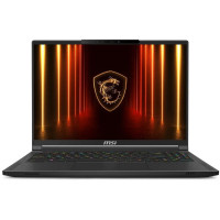 Ноутбук MSI Stealth A16 AI+ A3HWHG-239XRU AMD Ryzen AI 9 365/32Gb (soldered D5)/SSD1Tb/RTX5070 Ti 12Gb (105W)/16'/OLED/WQXGA/2560x1600/240Hz/NoOS/RJ-45/Black/2.1kg