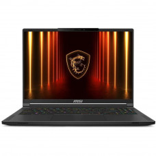 Ноутбук MSI Stealth A16 AI+ A3HWHG-239XRU AMD Ryzen AI 9 365/32Gb (soldered D5)/SSD1Tb/RTX5070 Ti 12Gb (105W)/16'/OLED/WQXGA/2560x1600/240Hz/NoOS/RJ-45/Black/2.1kg