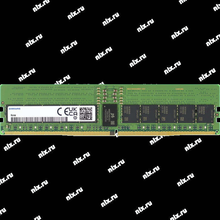 Модуль памяти 32GB Samsung DDR5 M321R4GA0EB2-CCPKC 6400MHz DIMM 1Rx4 Registred ECC
