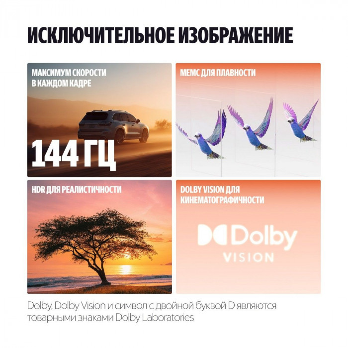 65' Телевизор Q-LED Яндекс ТВ Станция Про MiniLED (YNDX-00104)