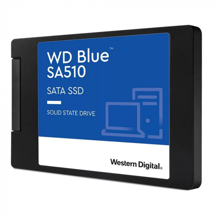 Твердотельный накопитель SSD WD Blue SA510 WDS100T3B0A 1TB 2.5' Client 6Gb/s  (884653)(465302)