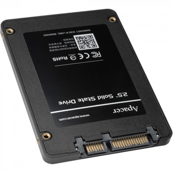Твердотельный накопитель SSD Apacer AS340 Panther AP240GAS340G-1 240GB 2.5' Client SATA 6Gb/s, 475/380, IOPS 70K, MTBF 1.5M  TLC, 32MB, 140TBW, Retail, RTL {100} (913951)