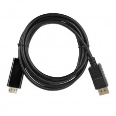 Кабель ACD-DDHM2-18B |ACD-DDHM2-18B| DisplayPort 1.2, DP-HDMI, Golden Plated, 20m/19m, Черный, 1.8м |ACD-DDHM2-18B| (742453)