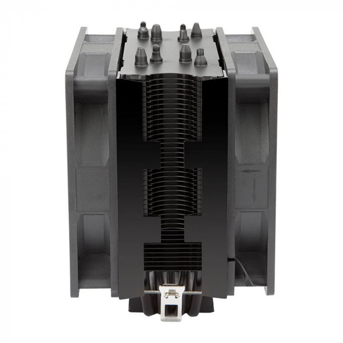 Вентилятор ALSEYE S120D-B Universal, TDP 135W, 2x120FAN, 4 heat pipe, PWM, RTL{20} (874258)