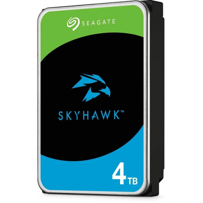 Жесткий диск Seagate 3.5' 4TB SkyHawk Surveillance HDD SATA 6Gb/s, 5900rpm, 256MB, 24x7, ( ST4000VX015.)