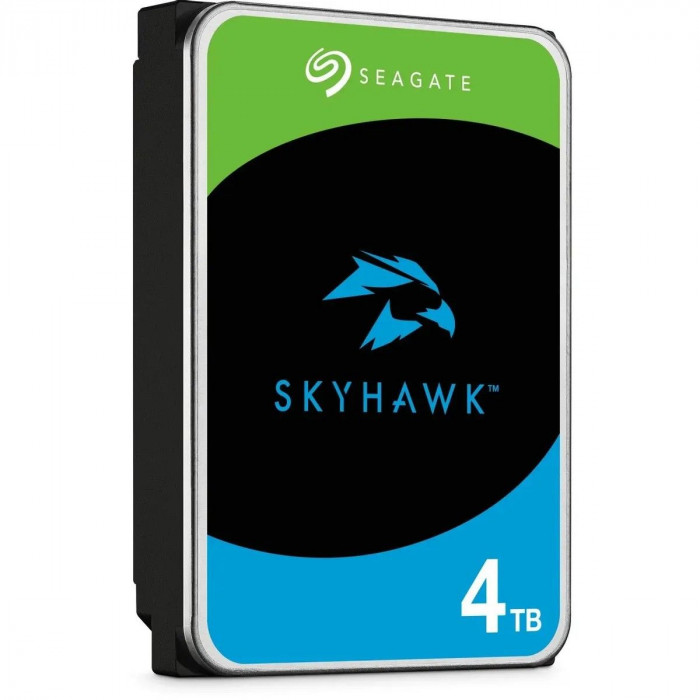 Жесткий диск Seagate 3.5' 4TB SkyHawk Surveillance HDD SATA 6Gb/s, 5900rpm, 256MB, 24x7, ( ST4000VX015.)