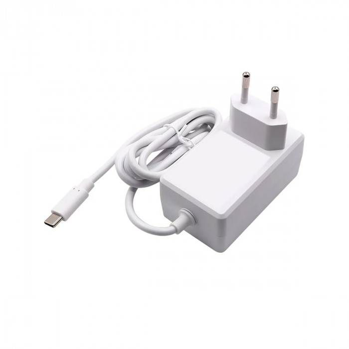 Блок питания Gembird NPA-DC3  для Raspberry Pi 4B, Pi 5, Белый, 5.1V, 5A, 25,5Вт, Кабель 1.5 m, USB Type-C output jack