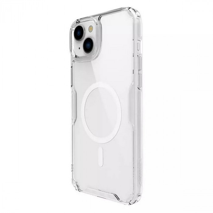 Чехол Nature TPU Pro Magnetic Case, White, (iPhone15 Plus)