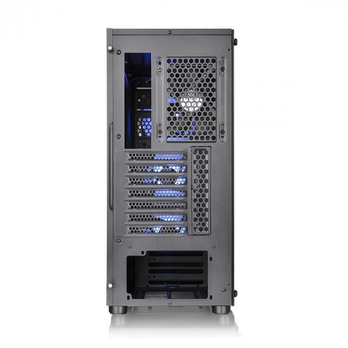 Корпус Thermaltake V200 TG RGB CA-1K8-00M1WN-01 Black/Win/SPCC/Tempered Glass*1/120mm RGB Fans*3 + 120mm Standard CA-1K8-00M1WN-01 Fan*1/MB Sync (874398)