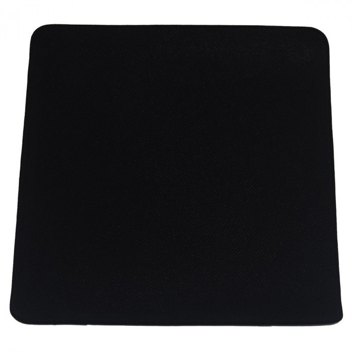 Коврик для мышки Raskat Black S (350*300, резина+ткань, прошитый край)