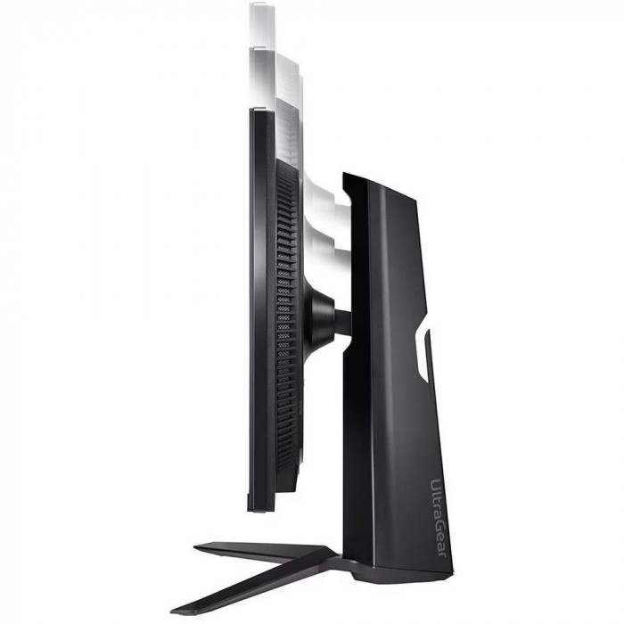 Монитор 27' LG 27GS65F-B  IPS, 1920x1080, 180Hz, 1ms, 300сd/m, 1000:1, HDR10 | HDMI(2.0), DP(1.4) | HAS, Pivot, Swivel, ExPSU, Vesa 100, Black