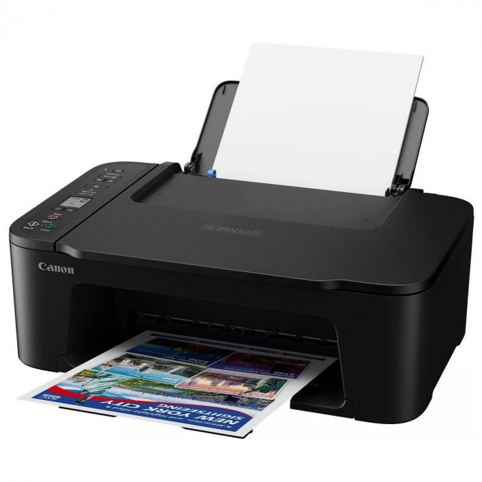 МФУ струйное Canon Pixma TS3640, A4, цветная печать, 4 стр/мин, 4800x1200 dpi, USB/WiFi, чёрный корпус (6670C007(AA))