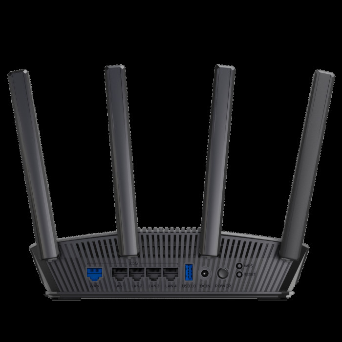 Маршрутизатор ASUS RT-BE82U WiFi 7 4x2.5G USB 5764+688Mbps 5GHz/2.4GHz