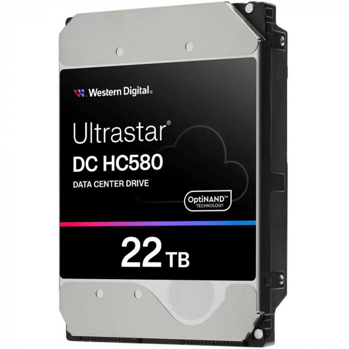 Жесткий диск серверный Western Digital 3.5' 22TB Ultrastar DC HC580 WUH722222ALE604  SATA