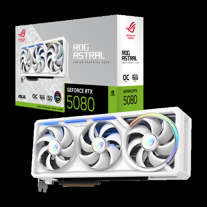 Видеокарта ASUS ROG-ASTRAL-RTX5080-O16G-WHITE