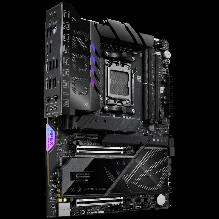 Материнская плата ASUS ROG CROSSHAIR X870E APEX AM5 ATX 2xDDR5 2xPCIEx16 PCIEx4 PCIEx1 5xM.2 3xUSB-C 5GLAN Wi-Fi 7