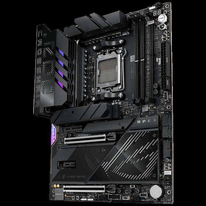 Материнская плата ASUS ROG CROSSHAIR X870E APEX AM5 ATX 2xDDR5 2xPCIEx16 PCIEx4 PCIEx1 5xM.2 3xUSB-C 5GLAN Wi-Fi 7