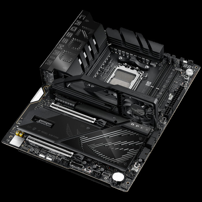 Материнская плата ASUS ROG CROSSHAIR X870E APEX AM5 ATX 2xDDR5 2xPCIEx16 PCIEx4 PCIEx1 5xM.2 3xUSB-C 5GLAN Wi-Fi 7