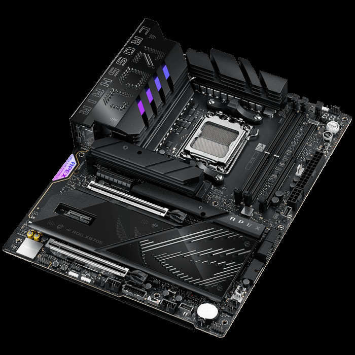 Материнская плата ASUS ROG CROSSHAIR X870E APEX AM5 ATX 2xDDR5 2xPCIEx16 PCIEx4 PCIEx1 5xM.2 3xUSB-C 5GLAN Wi-Fi 7