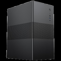 Корпус для ПК ACD Coffer 109B *m*ATX, Type-C + USB3.0 + USB ports + HD audio combo, Mesh, Black.
