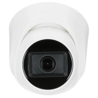 Камера видеонаблюдения 2 Мп бюджетная купольнвя HD-TVI камера HiWatch HDC-T020-P(B) (2.8mm) с ИК-подсветкой