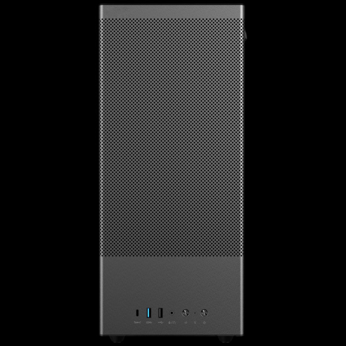 Корпус для ПК ACD Citadel 108B ATX, Type-C + 2XUSB ports + HD audio combo, Mesh, TG, Black.