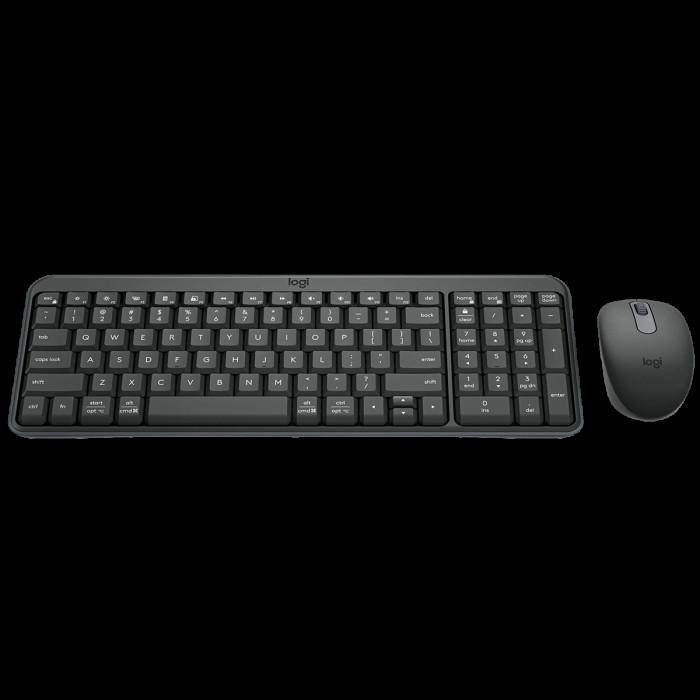 Клавиатура + Мышка беспроводные BT Logitech MK250,Graphite (920-013853)
