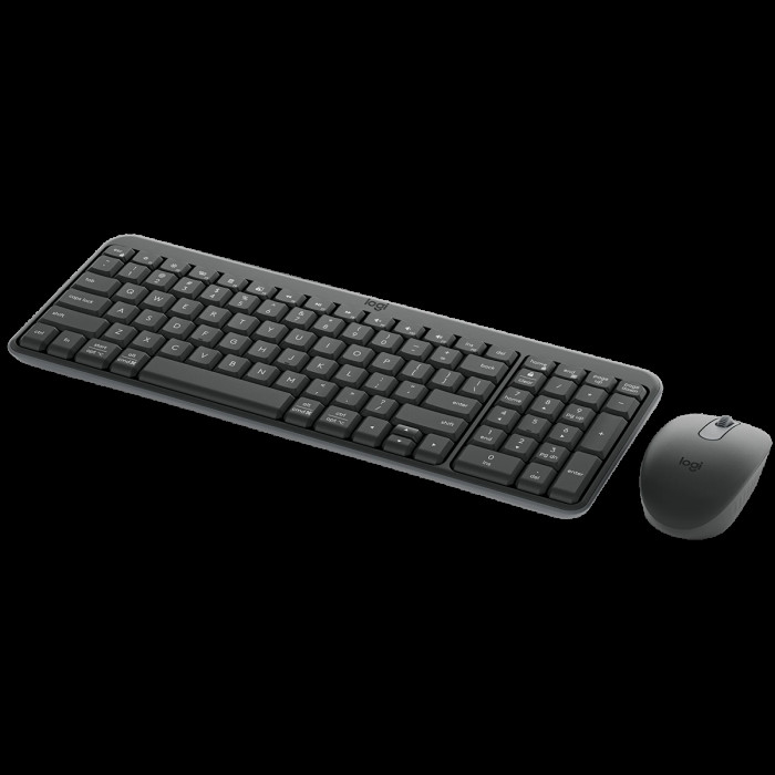 Клавиатура + Мышка беспроводные BT Logitech MK250,Graphite (920-013853)
