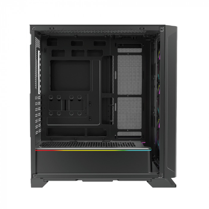 Корпус для ПК Forza FZ-G901 EATX Case, black, w/o psu,Tempered glass front panel, 2x3,5', 2x2,5',USB3.0*1+USB3.0
