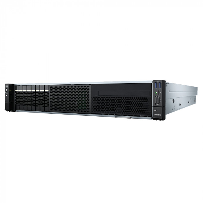 Платформа 2488H V6 (8*2.5 inch HDD Chassis,6038 fans, 2* Процессор Intel Xeon Gold 6330H(2.0GHz/24-Core/33MB/150W) Cooper lake Processor)