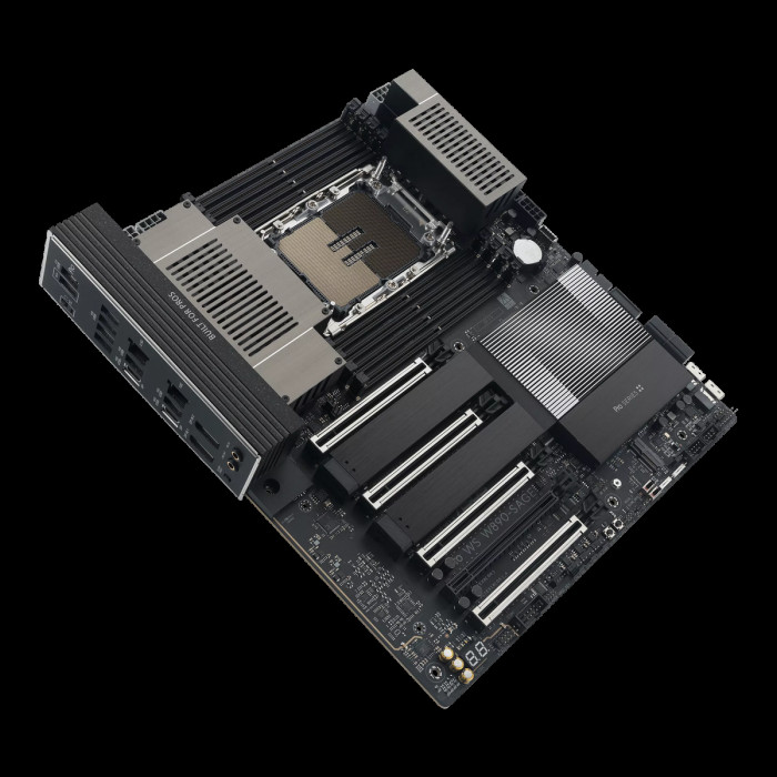 Материнская плата ASUS PRO WS W890-SAGE LGA4710 EEB 8xDDR5 7xPCIEx16