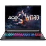 Ноутбук Acer Nitro V 16S ANV16S-71-71MF Intel Core 7 240H/16Gb (1*16 D5)/SSD1Tb/RTX5060 8Gb (85W)/16'/IPS/WQXGA/2560x1600/180Hz/NoOS/RJ-45/Black/2.1kg