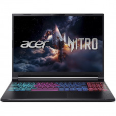 Ноутбук Acer Nitro V 16S ANV16S-71-71MF Intel Core 7 240H/16Gb (1*16 D5)/SSD1Tb/RTX5060 8Gb (85W)/16'/IPS/WQXGA/2560x1600/180Hz/NoOS/RJ-45/Black/2.1kg