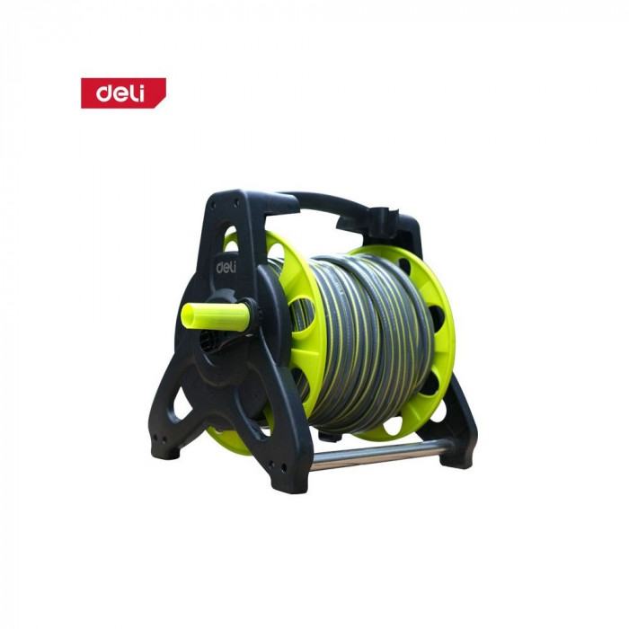 Катушка с поливочным шлангом Deli DL581120C 20 метров, 1/2'