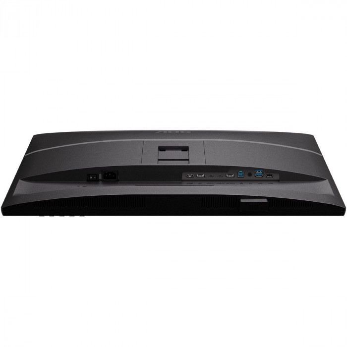 Монитор 27' AOC Q27P4CV   IPS, 2560x1440, 120Hz, 4ms, 350сd/m, 1500:1 | HDMI(2.0), DP(1.4), Type-C(PD-96W), 4xUSB 3.2, RJ45 | HAS, Pivot, Swivel, InPSU, Speakers, Vesa 100, Black
