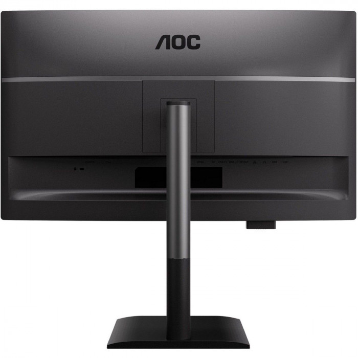 Монитор 27' AOC Q27P4CV   IPS, 2560x1440, 120Hz, 4ms, 350сd/m, 1500:1 | HDMI(2.0), DP(1.4), Type-C(PD-96W), 4xUSB 3.2, RJ45 | HAS, Pivot, Swivel, InPSU, Speakers, Vesa 100, Black