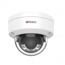 Камера видеонаблюдения 4Мп купольная ColorVu IP-камера HiWatch DS-I452L(B) (2.8mm) с гибридной смарт-подсветкой до 30м