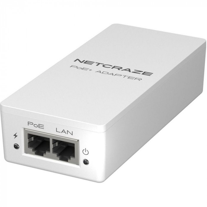 PoE-адаптер Netcraze PoE+ Adapter (NPA-150)