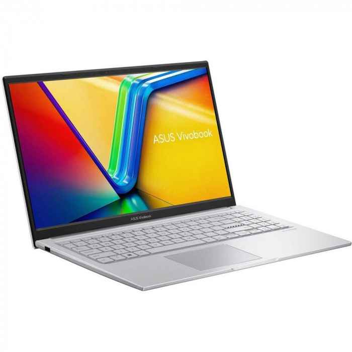 Ноутбук ASUS Vivobook 15 F1504VA-BQ336 Intel Core 5 120U/16Gb (D5)/SSD512Gb/UMA/15.6'/IPS/FHD/1920x1080/60Hz/NoOS/Silver/1.7kg