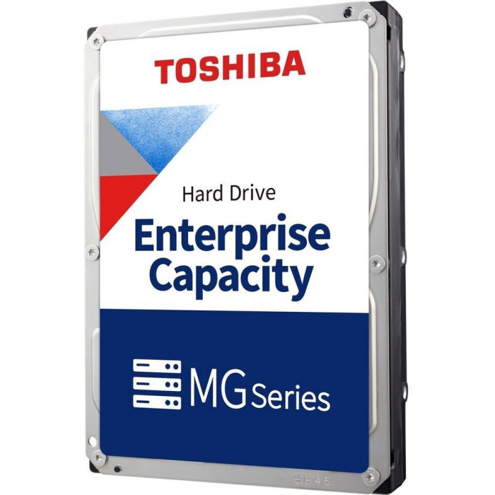 Жесткий диск серверный Toshiba 3.5' 10TB MG Series SATA 6Gb/s, 7200rpm, 512MB, 4Kn/512e, CMR, Bulk