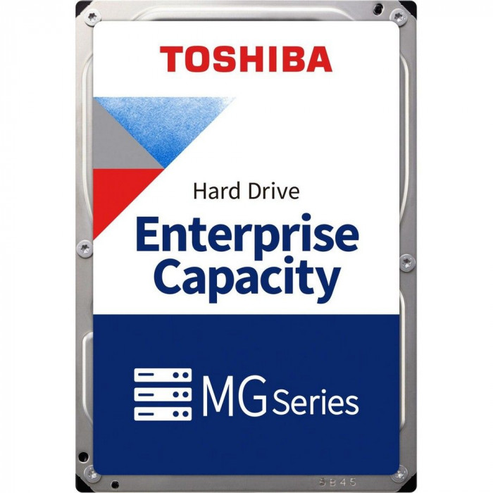 Жесткий диск серверный Toshiba 3.5' 10TB MG Series SATA 6Gb/s, 7200rpm, 512MB, 4Kn/512e, CMR, Bulk