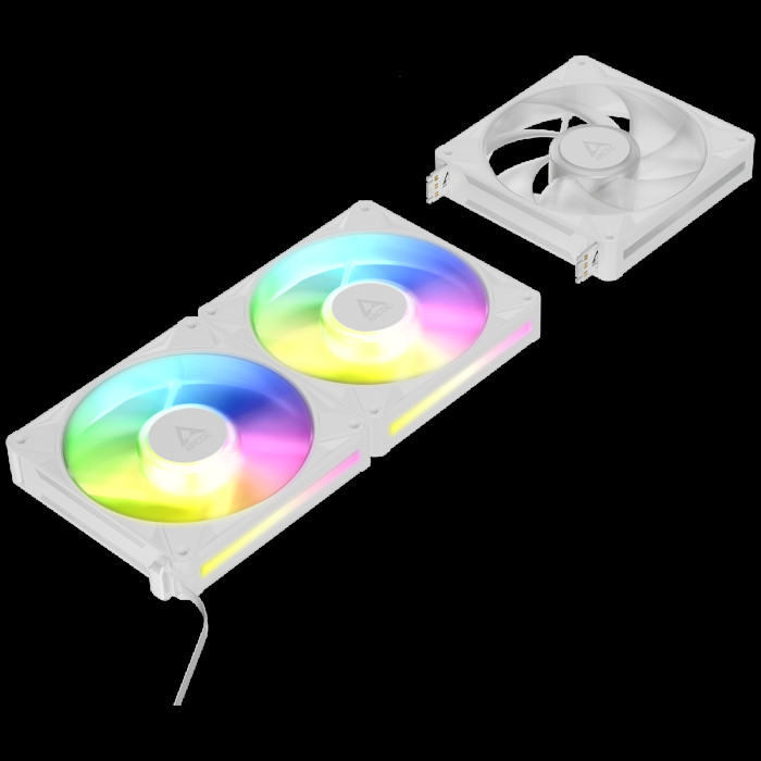 Вентилятор корпусной ARCTIC BioniX P14 A-RGB (White) - 3 Pack (ACFAN00342A)